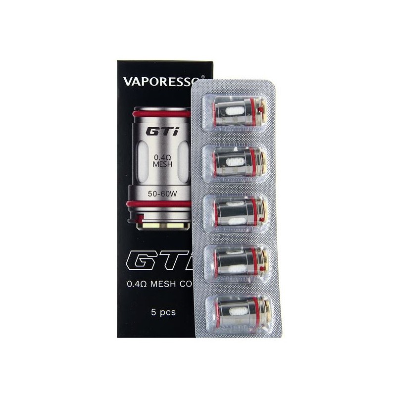 PACK DE 5 RESISTANCES MESH GTI ITANK VAPORESSO